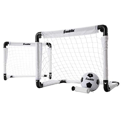 Franklin Sports Kids Mini Soccer Goal Set (22 in, with ball and pump)