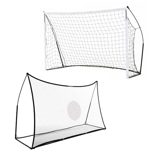 QuickPlay Kickster 2-in-1 Soccer Goal / Rebounder 8x5