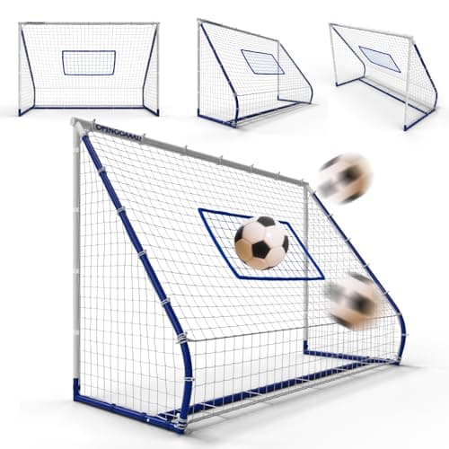 Open Goaaal 3-in-1 Soccer Goal, Rebounder & Backstop