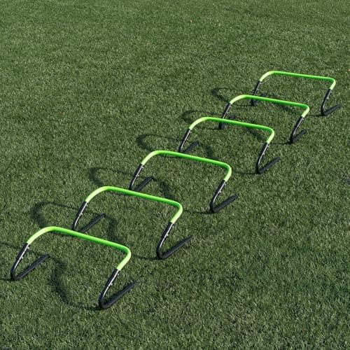 QUICKPLAY Adjustable Speed Hurdles (set of 6)